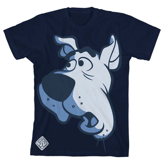 Scooby Doo Face Boy's Navy T-shirt
