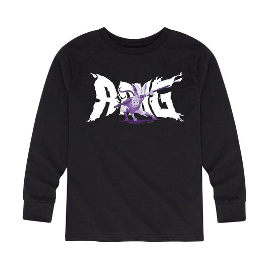 Boys' - Avatar: The Last Airbender - Aang Momo Happy Long Sleeve Graphic T-Shirt