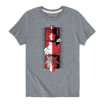 تي شيرت جرافيكي بأكمام قصيرة بتصميم سنورلاكس جينجار من بوكيمون للأولاد