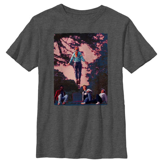 تي شيرت "Stranger Things Running Up That Hill" للأولاد