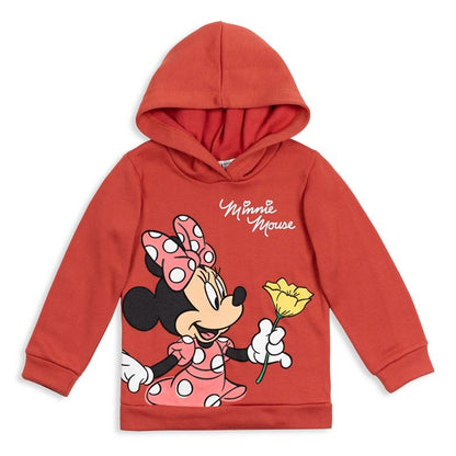 Disney Minnie Mouse Girls Fleece Crossover Hoodie Toddler