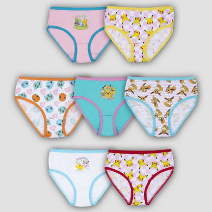 Girls' Pokemon 7pk Underwear