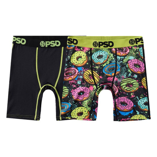 PSD Boys' 2pk Donut Worry Printed Boxer Briefs