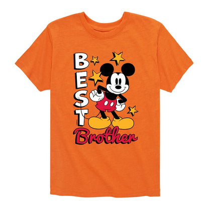 Boys' - Disney - Best Brother Short Sleeve Graphic T-Shirt