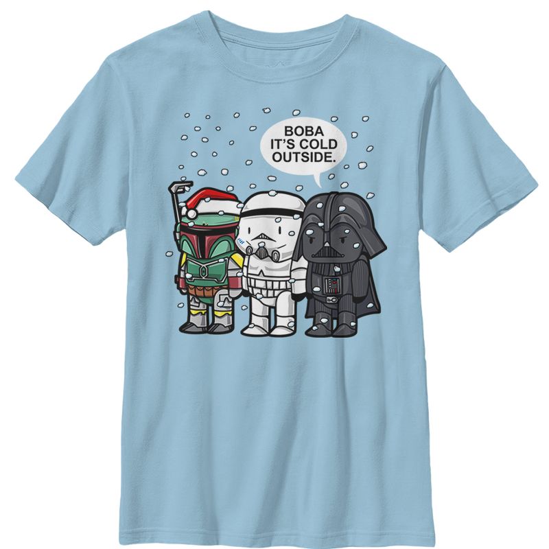 Boy's Star Wars Boba It's Cold Outside T-Shirt