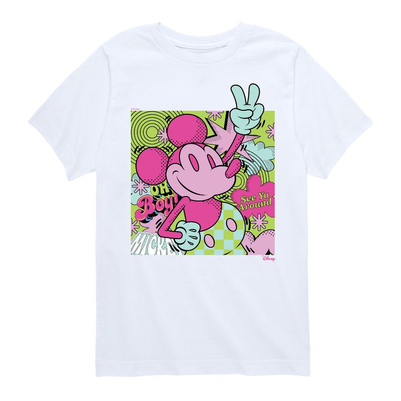 Boys' - Disney - Mickey Mouse Short Sleeve Graphic T-Shirt