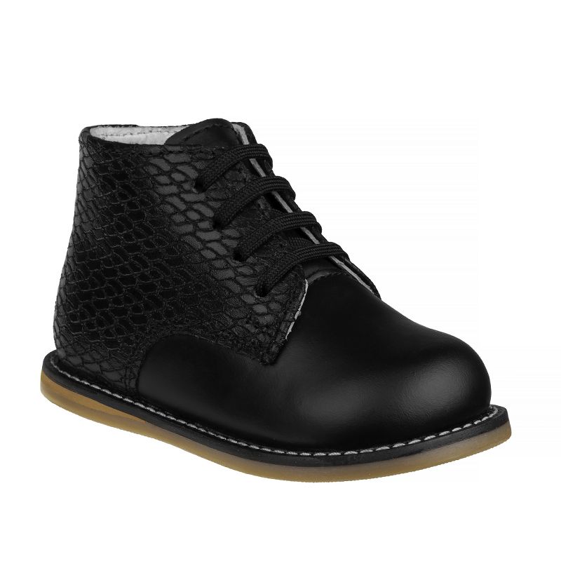 Josmo Logan Toddler Woven Leather Boys/Girls Non-Slip First Walker Baby Shoes