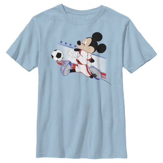 تي شيرت ديزني ميكي ماوس لكرة القدم فرنسا للأولاد