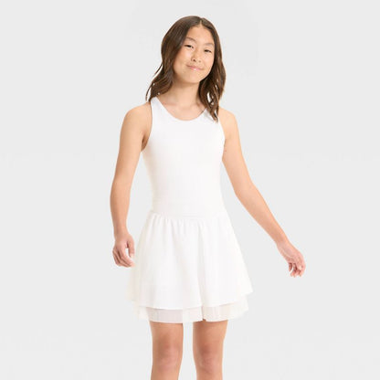 Girls' Knit Double Layer Dress - All In Motion™