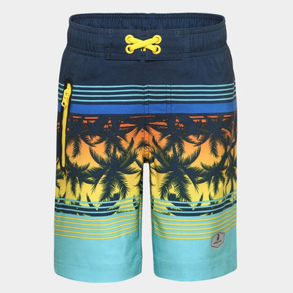 Rokka&Rolla Boys' 4-Way Stretch Board Swim Trunks