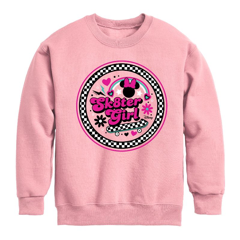 Boys' - Disney - Mickey & Friends Graphic Long Sleeve Fleece Sweatshirt