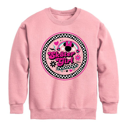 Boys' - Disney - Mickey & Friends Graphic Long Sleeve Fleece Sweatshirt