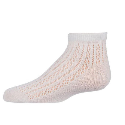 Memoi Girls Pelerine Cotton Blend Anklet Socks