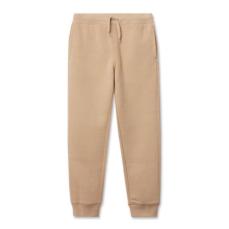 Lands' End Lands' End Kids Iron Knee Fleece Jogger Sweatpants