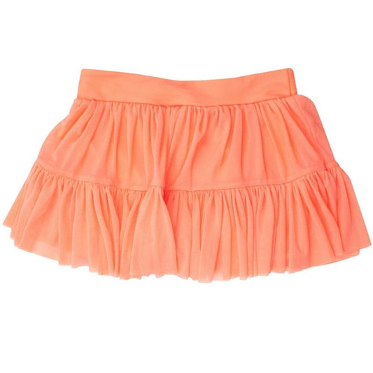 RuffleButts Girls Active Tulle Skort