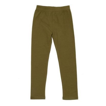 Leveret Girls Boho Solid Color Legging