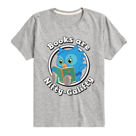 Boys' - Daniel Tiger - Books Are A Hoot Short Sleeve Graphic T-Shirt