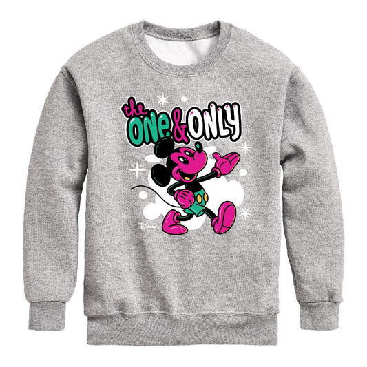 Boys' - Disney - The One And Only Graphic Long Sleeve Fleece Sweatshirt