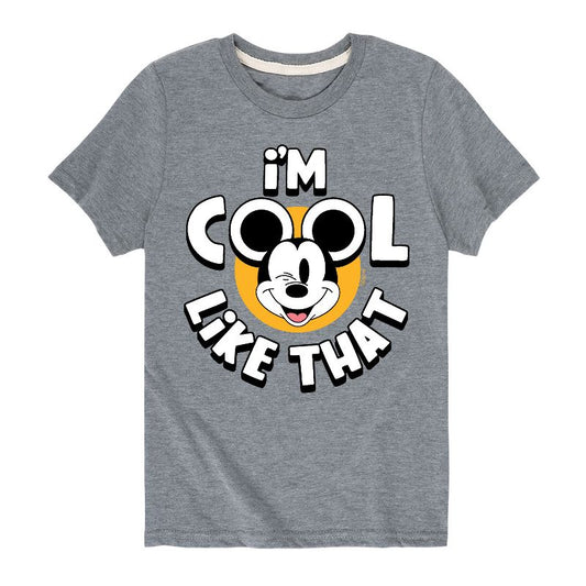 Boys' - Disney - I'm Cool Like That Short Sleeve Graphic T-Shirt