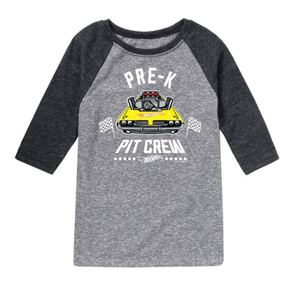 Boys' - Hot Wheels - Pit Crew Pre K Raglan Graphic T-Shirt