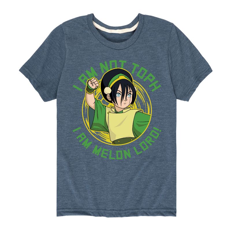 Boys' - Avatar: The Last Airbender - Toph Melon Lord Short Sleeve Graphic T-Shirt