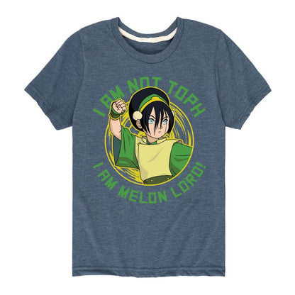 Boys' - Avatar: The Last Airbender - Toph Melon Lord Short Sleeve Graphic T-Shirt