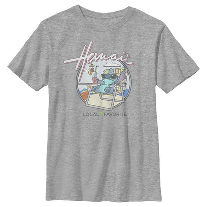 Boy's Lilo & Stitch Hawaii Local Favorite T-Shirt