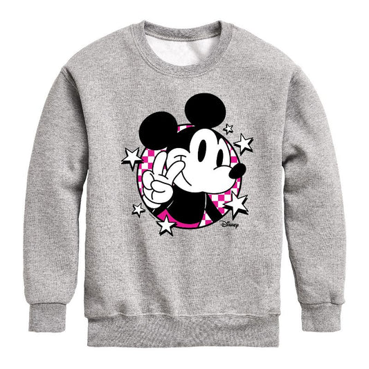 Boys' - Disney - Mickey & Friends Graphic Long Sleeve Fleece Sweatshirt