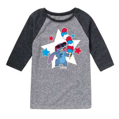 تي شيرت جرافيكي بطبعة آيس كريم ستيتش للأولاد - ليلو وستيتش