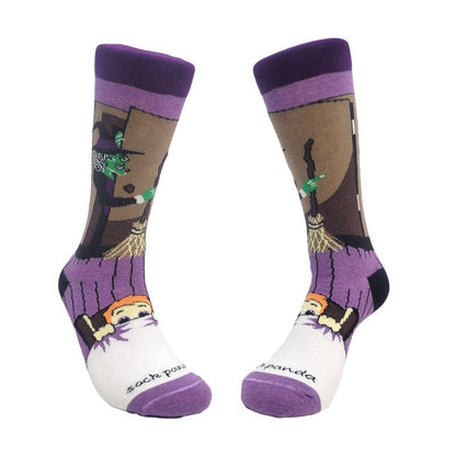 Nightmare Monster in the Closet Socks (Adult Large, Adult Medium or Tween Sizes) from the Sock Panda - Great for Halloween