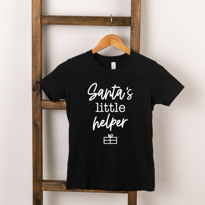 تي شيرت سانتا ليتل هيلبر للشباب بأكمام قصيرة من متجر جونيبر