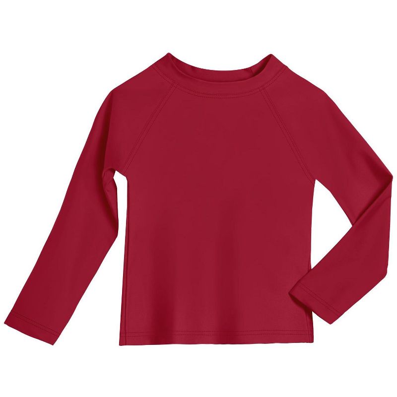 City Threads USA-Made Recycled Nylon Boys UPF 50+ Long Sleeve Rashguard