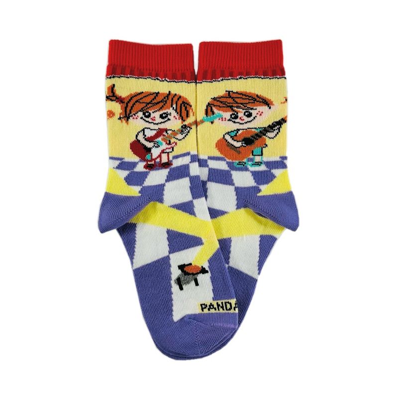 Kids Playing the Guitar Socks - from the Sock Panda (Ages 3-7)