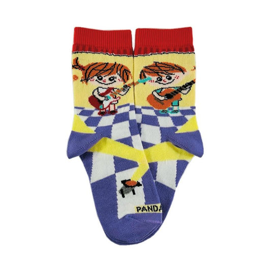 Kids Playing the Guitar Socks - from the Sock Panda (Ages 3-7)