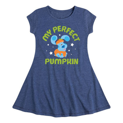 فستان بناتي - بلو كلوز وأنتِ! - فستان مثالي للأمهات بقصّة اليقطين وأكمام قصيرة