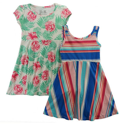 فستان سكيتر من قطعتين للفتيات الصغيرات/الأطفال من إيروبوستال