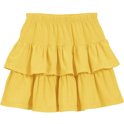 City Threads USA-Made Cotton Soft Girls Jersey Tiered Skirt