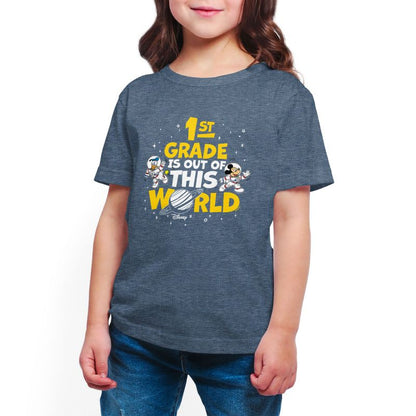 Boys' - Disney - 1st Grade Out Of This World Short Sleeve Graphic T-Shirt