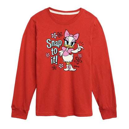 Boys' - Disney - Daisy Duck Long Sleeve Graphic T-Shirt