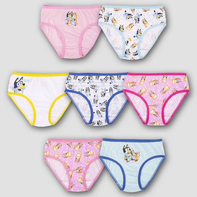 Girls' Bluey 7pk Underwear