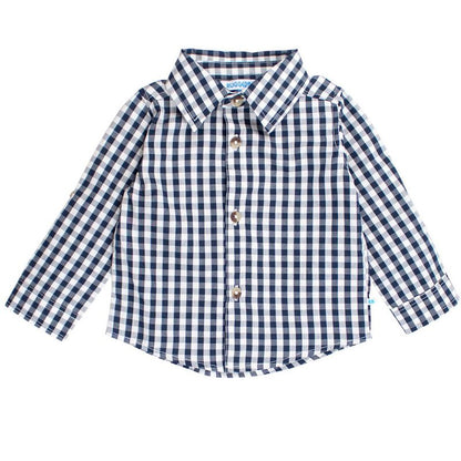 RuggedButts Toddler Boys Long Sleeve Button Down Shirt