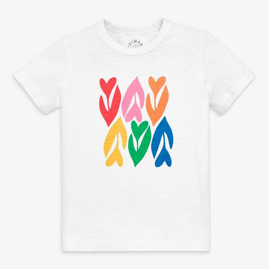Primary Kids Rainbow Tulips Tee