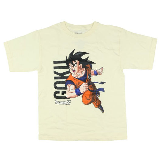 Seven Times Six Dragon Ball Z T-Shirt Boys' Goku Running Scene Anime Tee