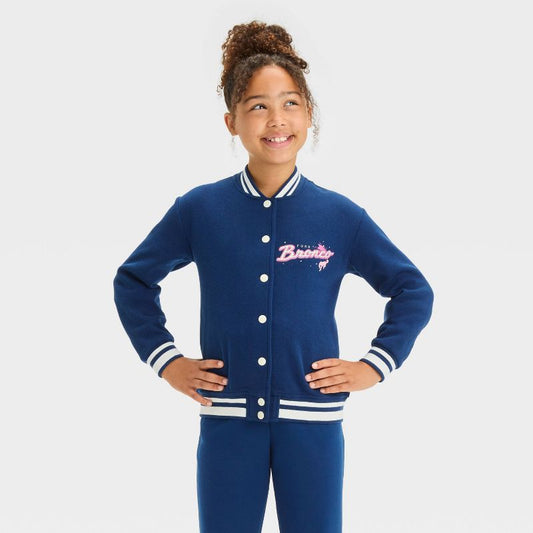 Girls' Ford Bronco Varsity Jacket - Blue