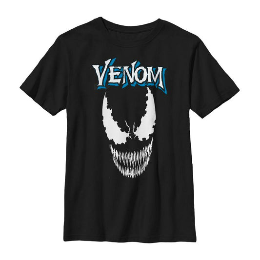 تي شيرت Marvel Venom Face Logo للأولاد