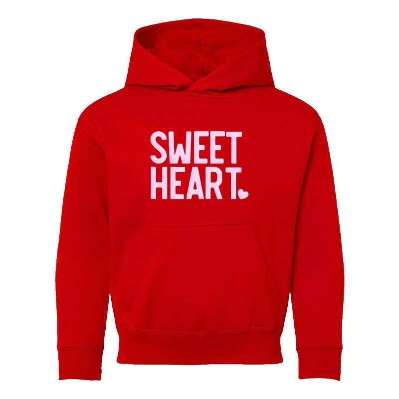 The Juniper Shop Sweetheart Puff Print Youth Graphic Hoodie