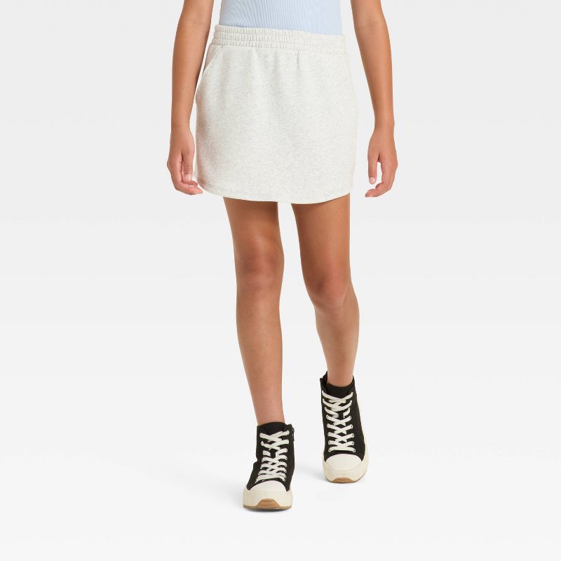 Girls' Fleece Skort - art class™