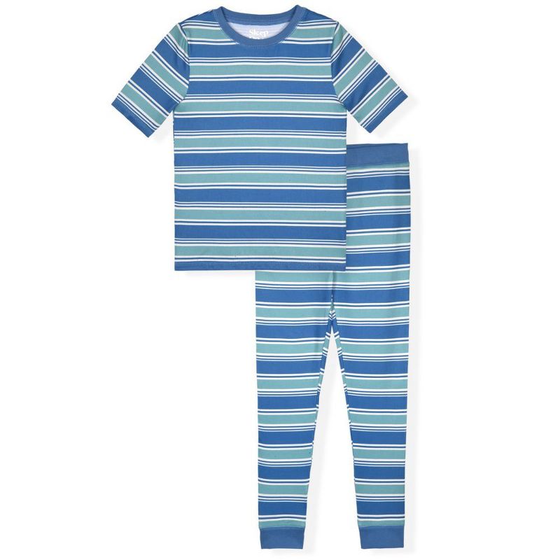 Sleep On It Boys 2-Piece Super Soft Jersey Snug-Fit Pajama Set - Toddler Pajamas to Boys Pajama Sets