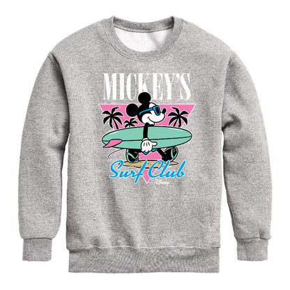 Boys' - Disney - Mickey & Friends Graphic Long Sleeve Fleece Sweatshirt