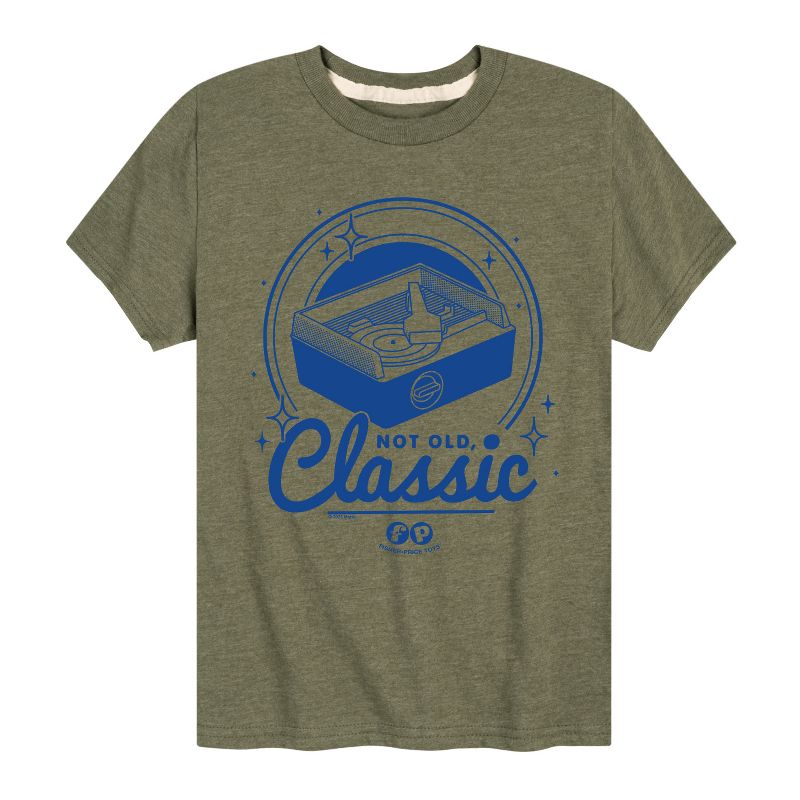 تي شيرت جرافيكي بأكمام قصيرة من فيشر برايس للأولاد - Not Old Classic